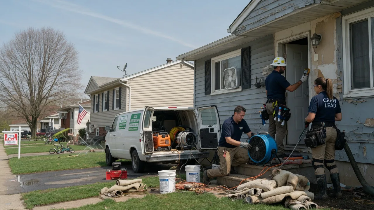 Flood Cleanup in Cogan Station, PA near me